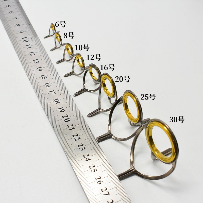 8Pcs Fishing Tackle Stainless  - Fishing Rod Building Kit ulasan dan harga