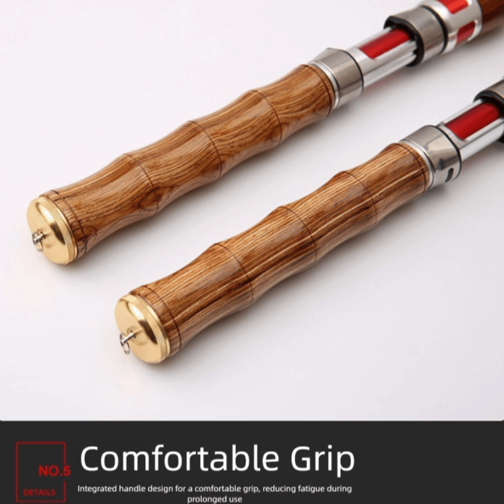 4 Sections Spinning Fishing Ro - Fishing Rod Carbon Fiber ulasan dan harga
