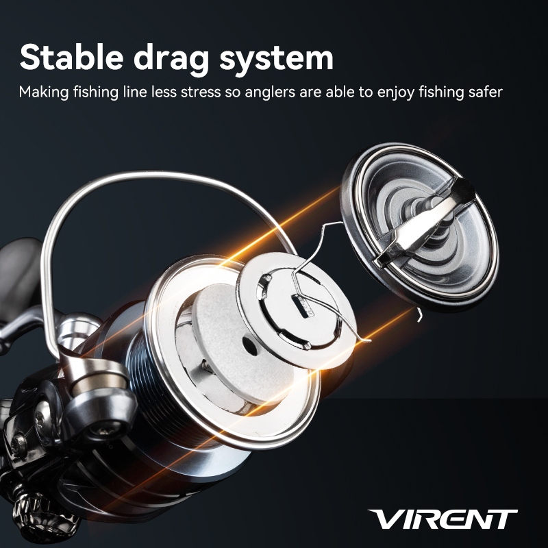 TSURINOYA VIRENT 1000S C2000S  - Kastking Reel Zephyr ulasan dan harga