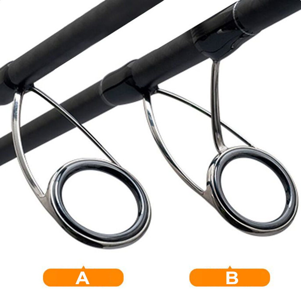 9 Pcs Fishing Rod  Guide Ceram - Fishing Rod Guide Replacement ulasan dan harga