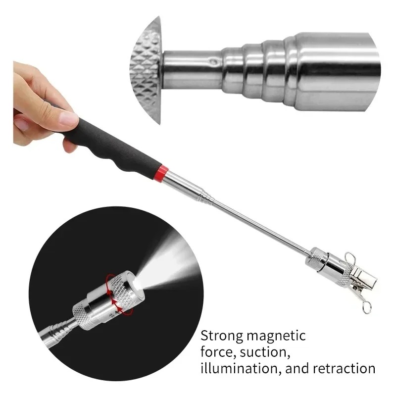 Telescopic Magnetic Pen with L - Fishing Rod Travel ulasan dan harga