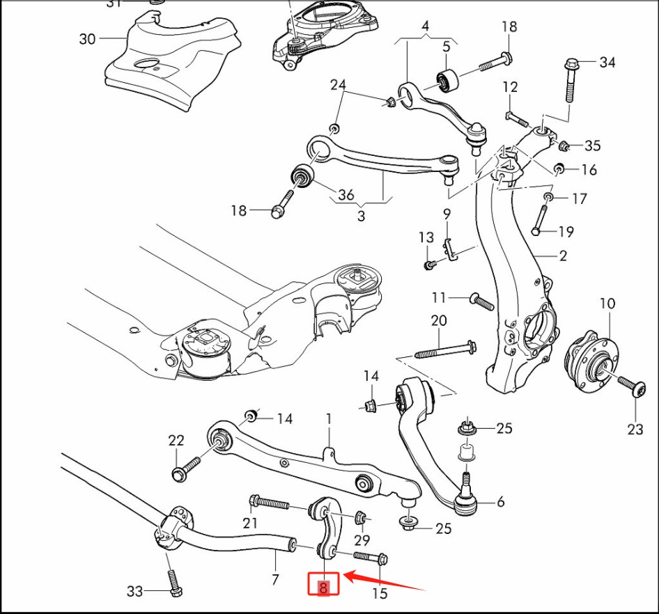 Front Upper Lower Sway Bar Lin - Fishing Rod Fly ulasan dan harga